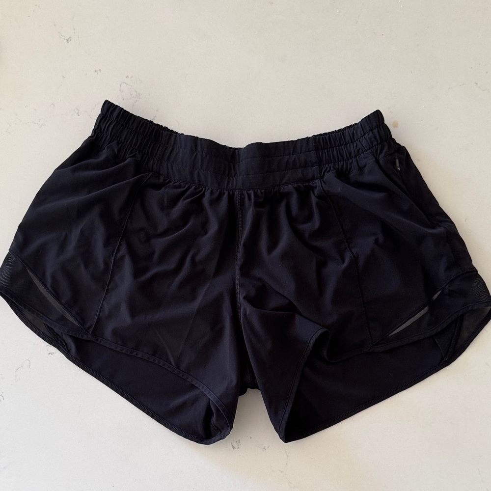 Lulu lemon black athletic shorts